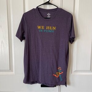 Life is Good Purple Graphic T-Shirt